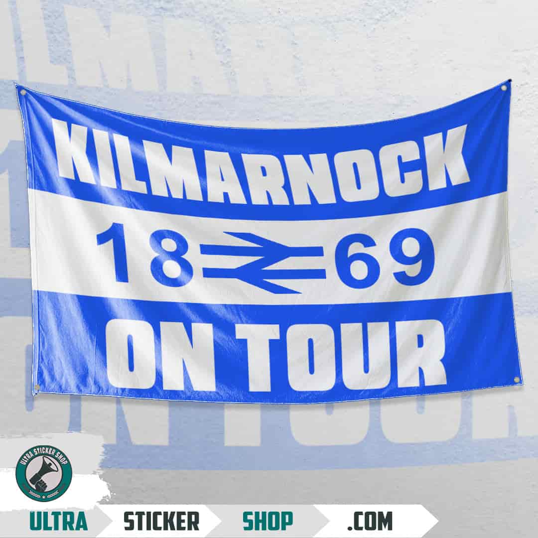 Kilmarnock 1869 on tour Flag