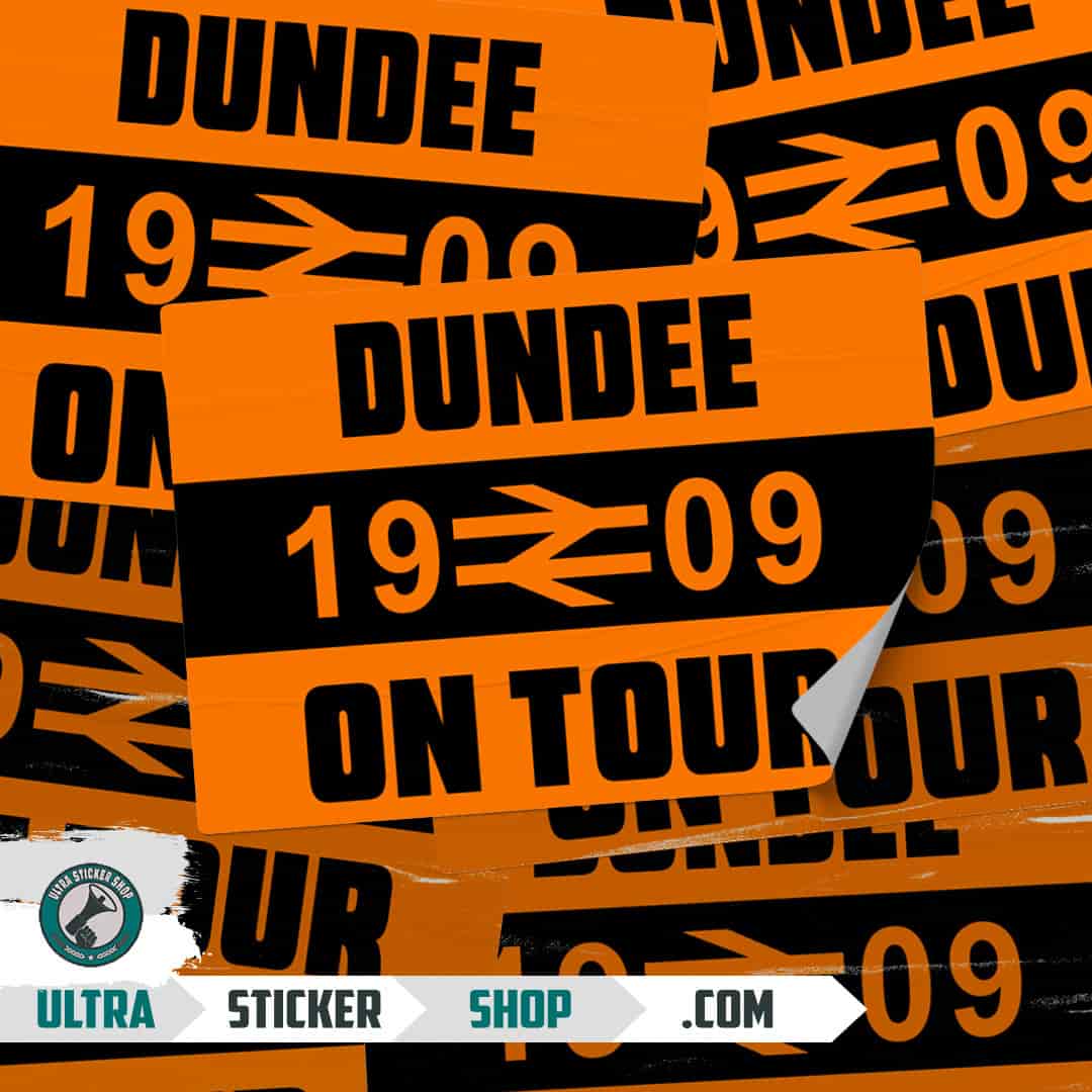 Dundee 1909 on tour Stickers
