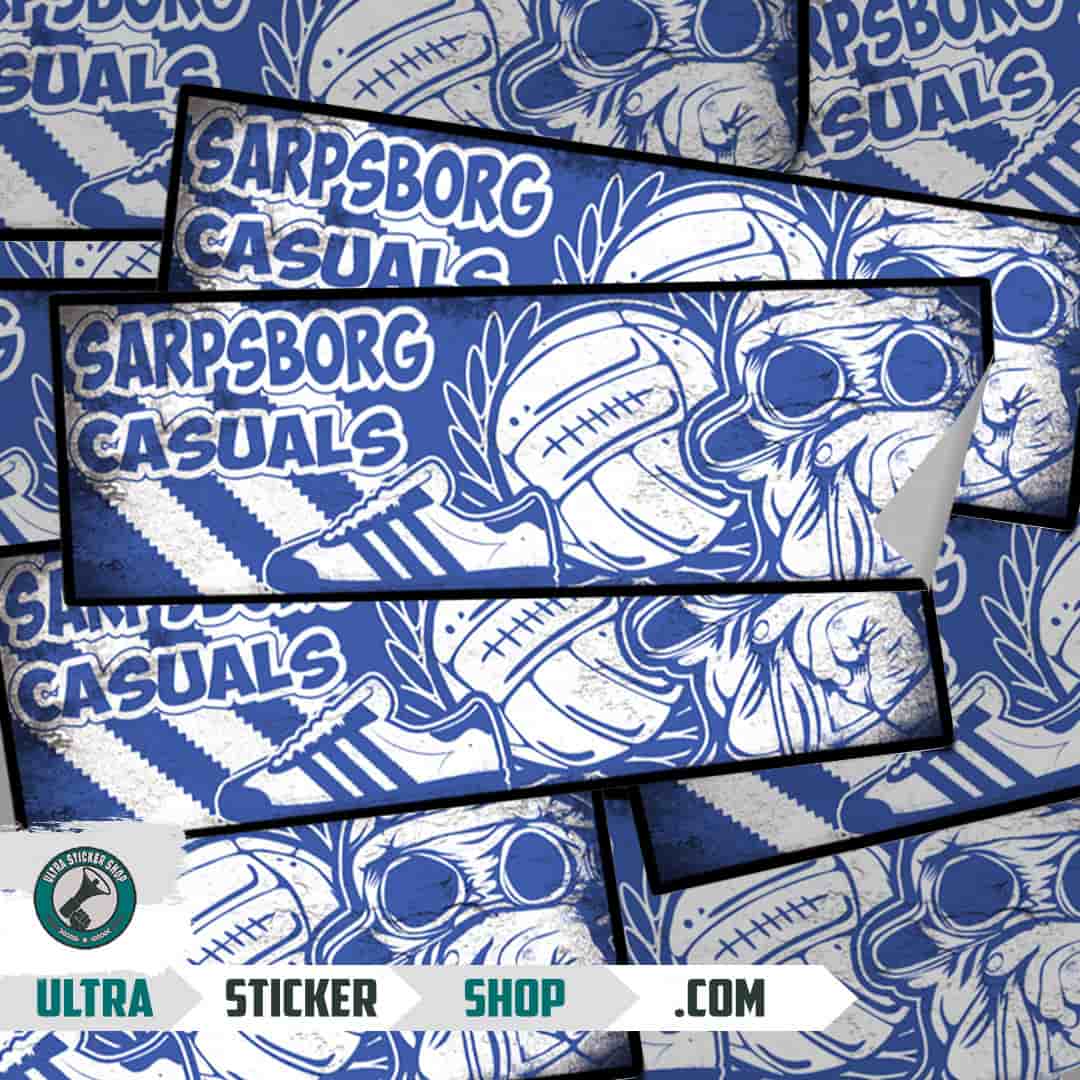 Sarpsborg casuals Stickers