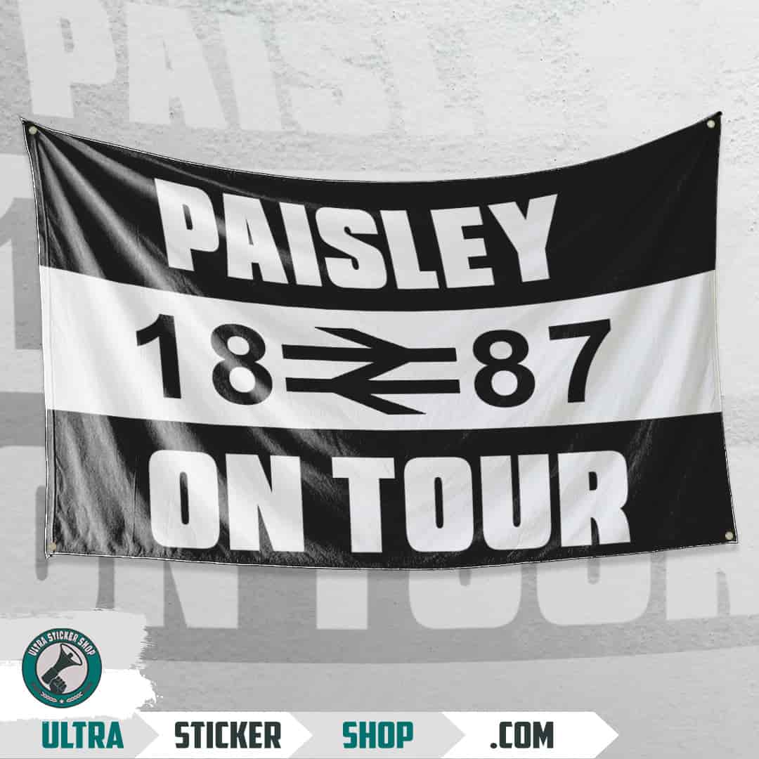 Paisley 1887 on tour Flag