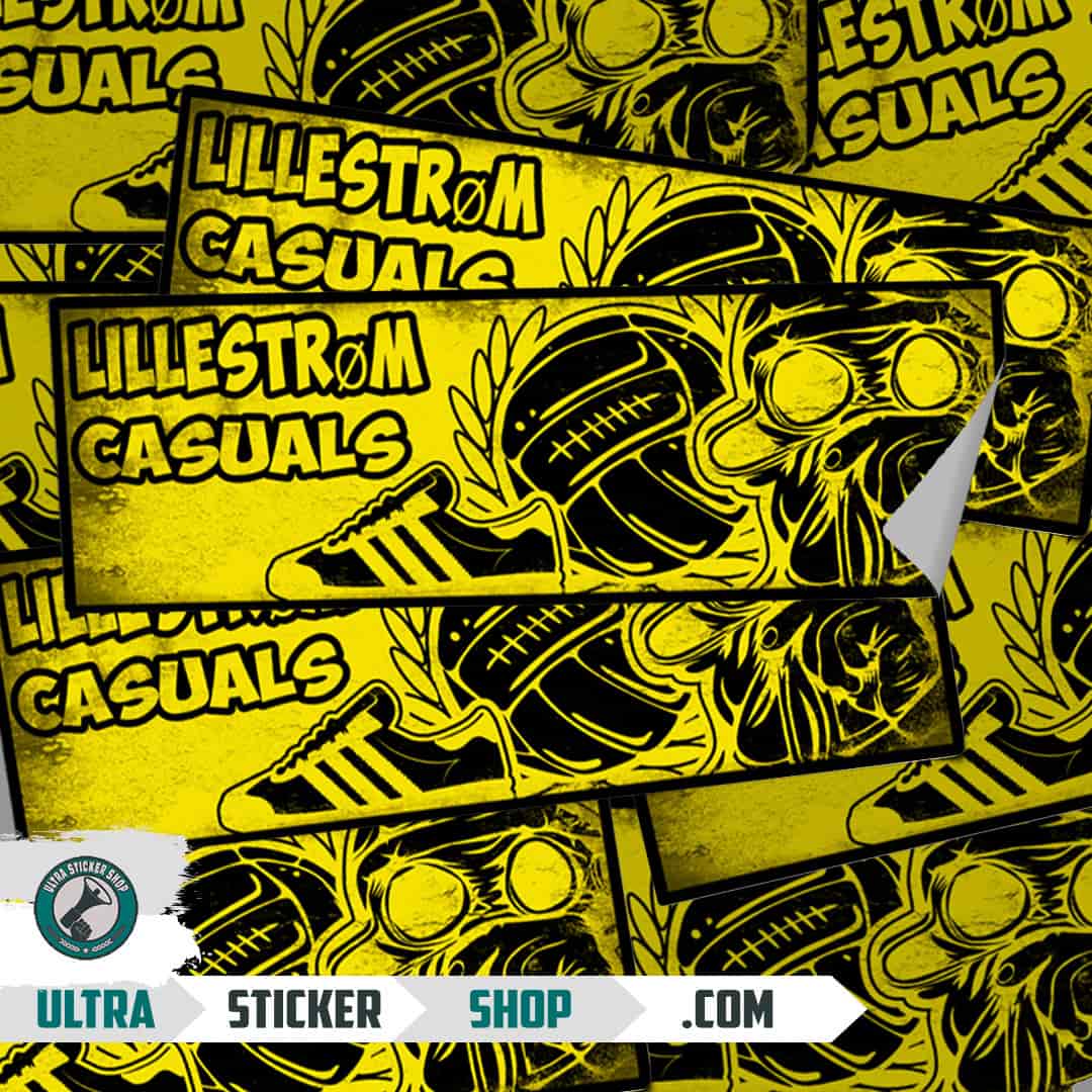 Lillestrøm casuals Stickers