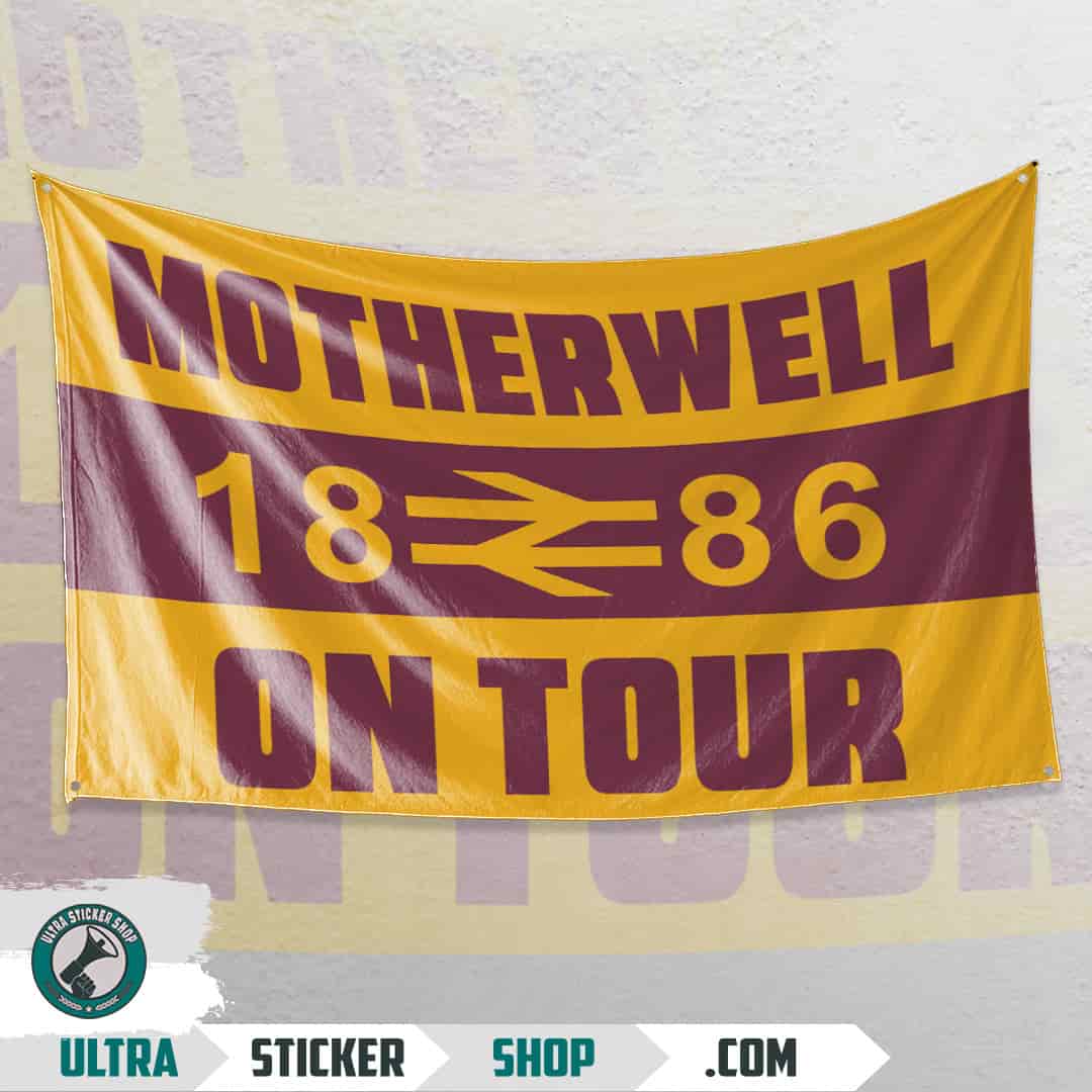 Motherwell 1886 on tour Flag