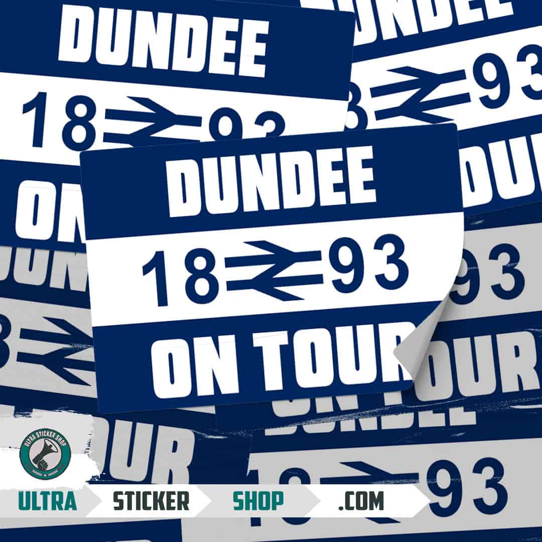 Dundee 1893 on tour Stickers