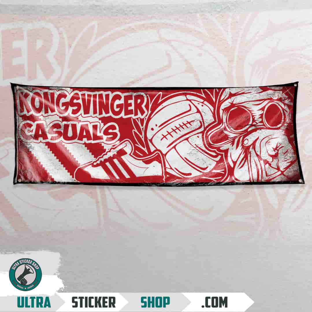 Kongsvinger casuals Flag