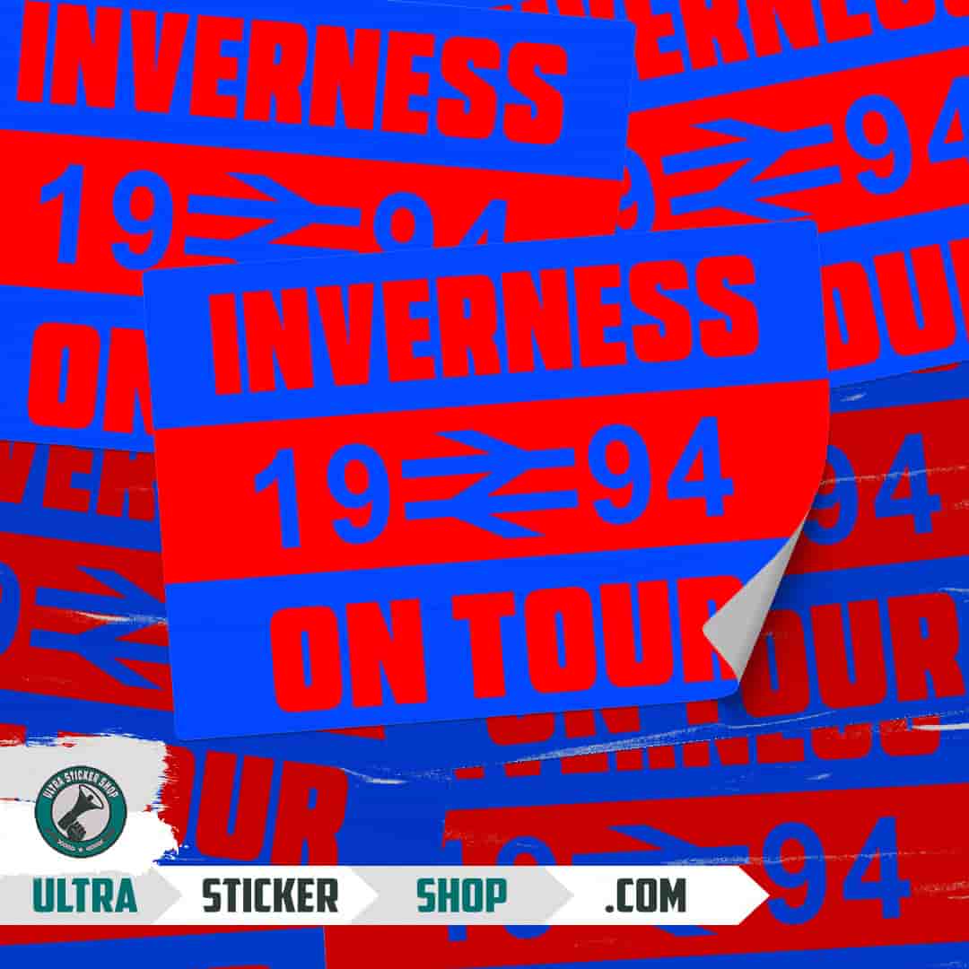 Inverness 1994 on tour Stickers
