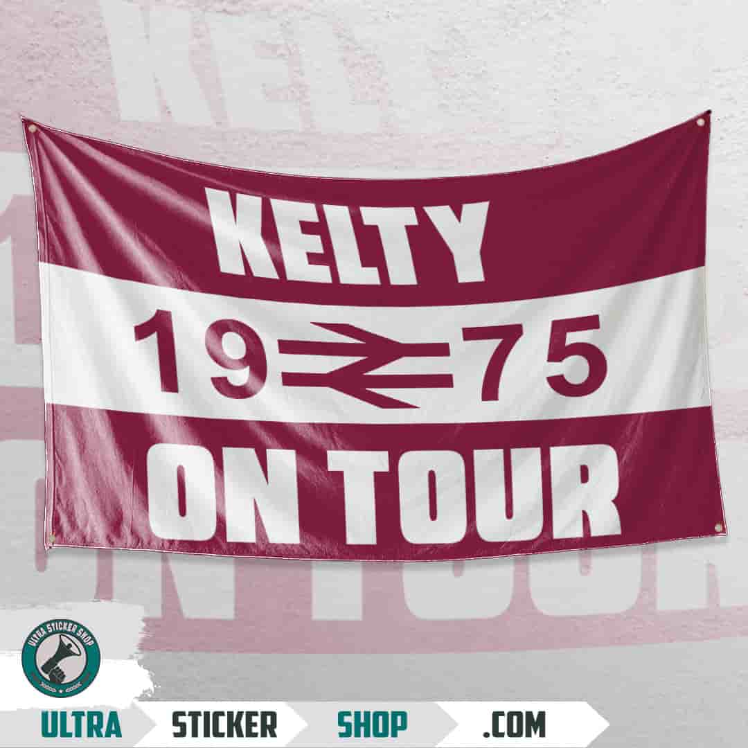 Kelty 1975 on tour Flag