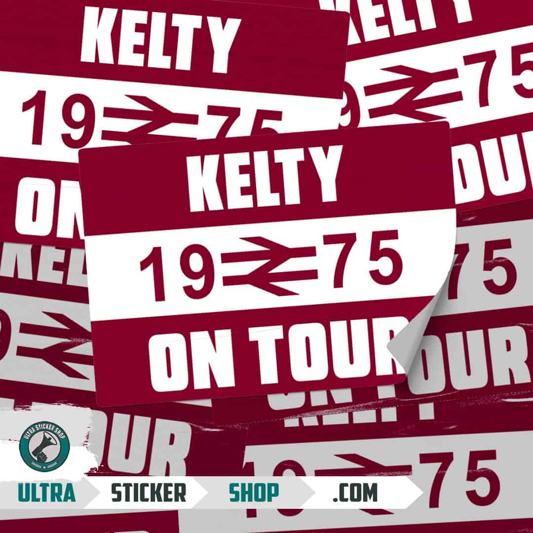 Kelty 1975 on tour Stickers