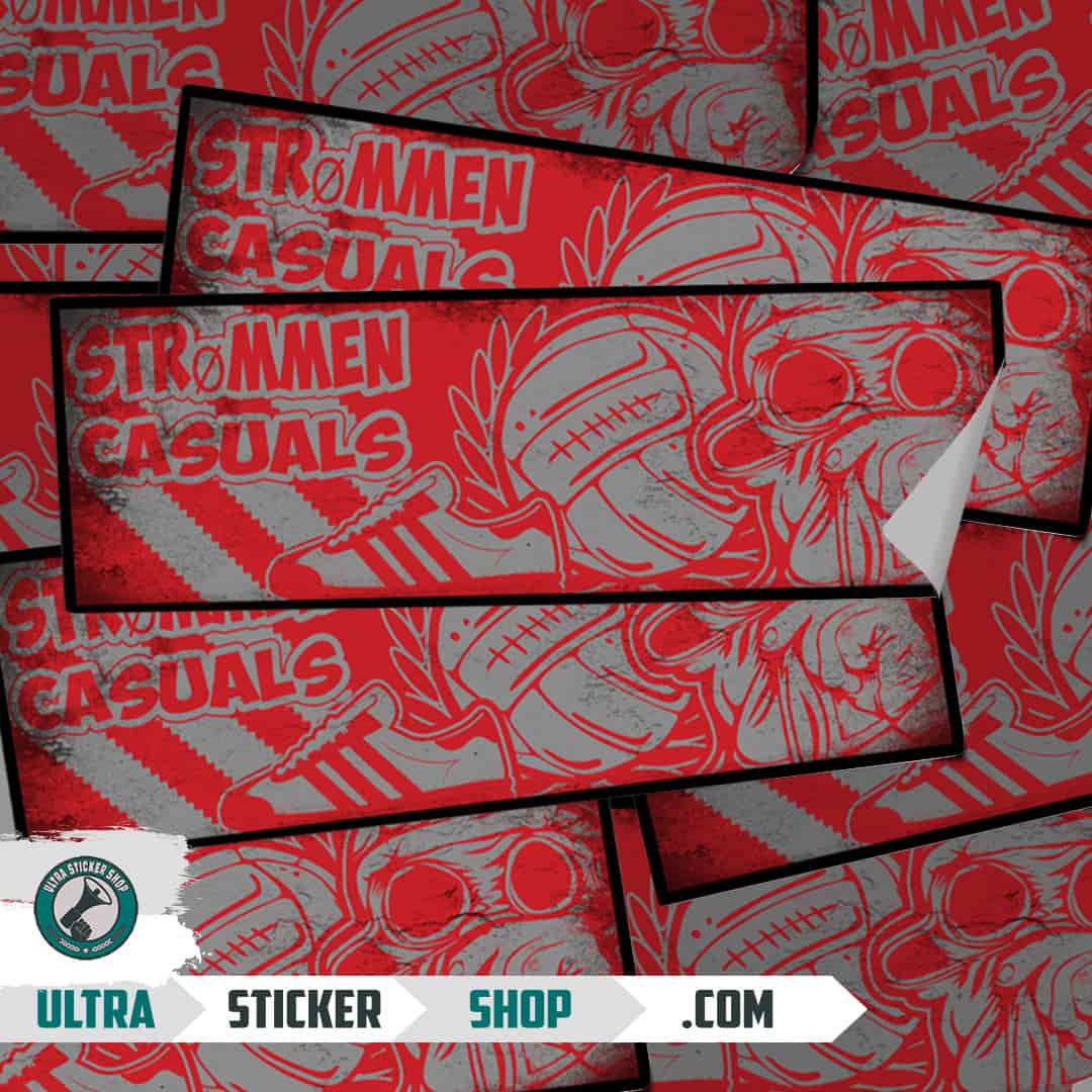 Strømmen casuals Stickers