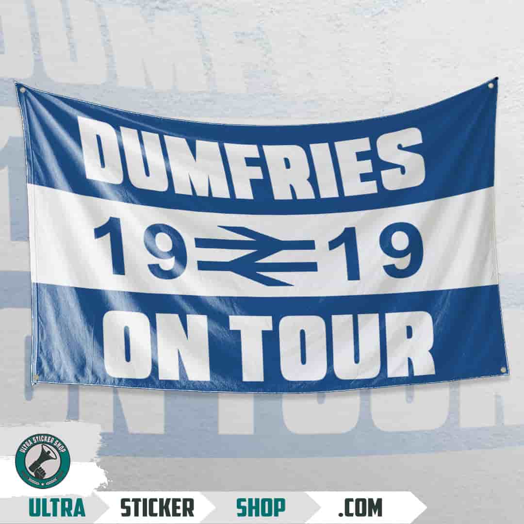 Dumfries 1919 on tour Flag