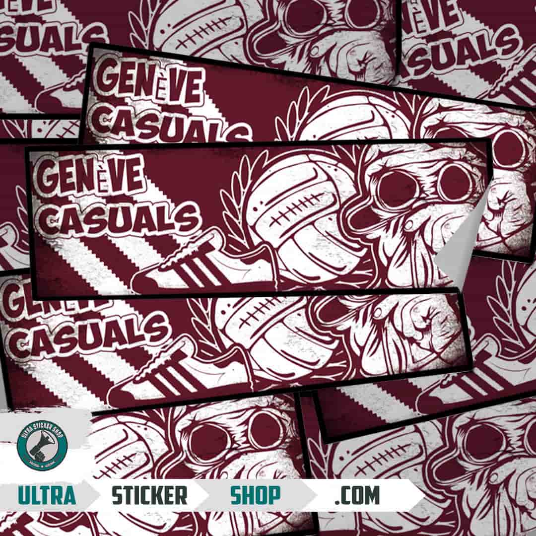 Genève casuals Stickers