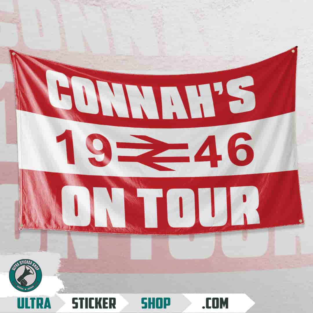 Connah's 1946 on tour Flag