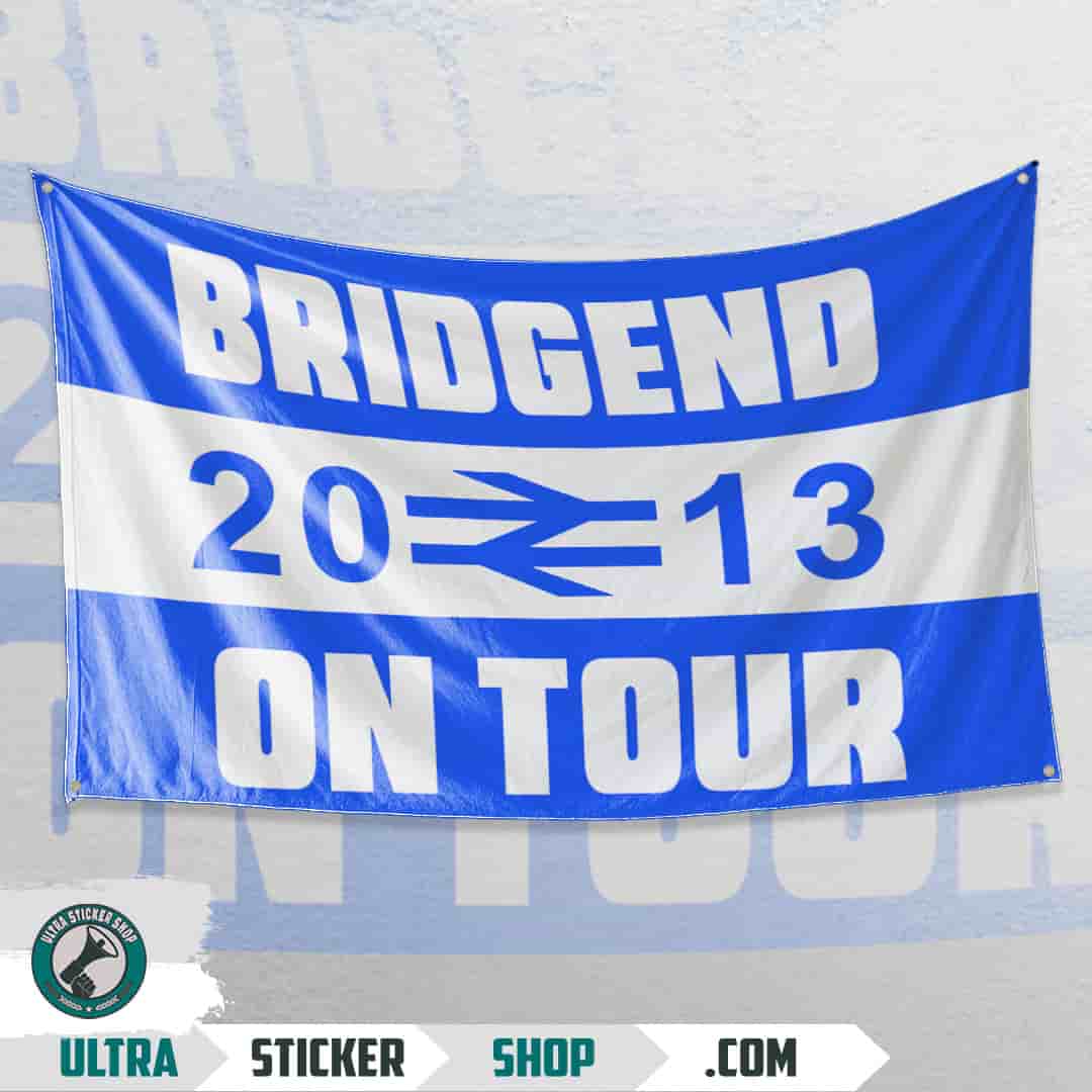 Bridgend 2013 on tour Flag