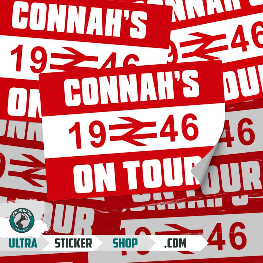 Connah's 1946 on tour Stickers