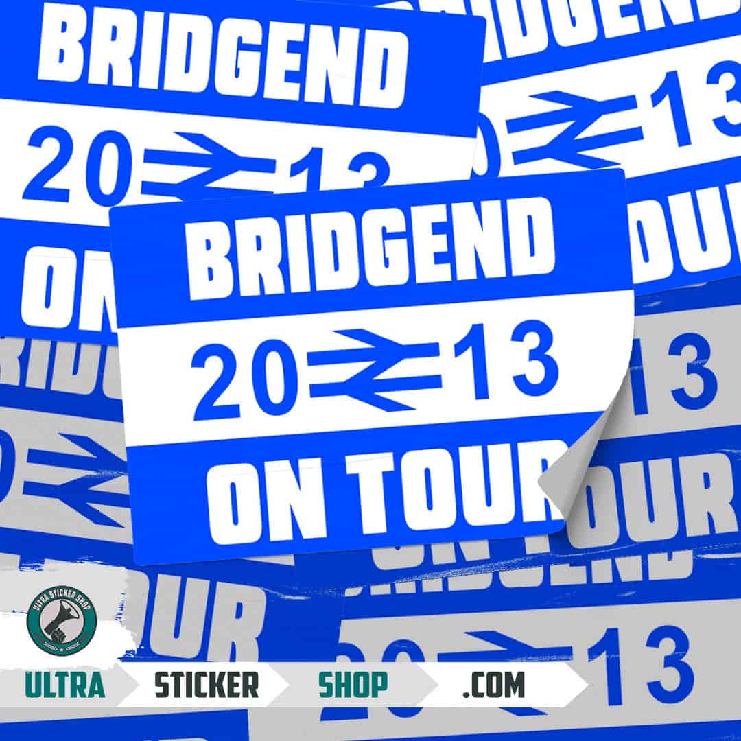 Bridgend 2013 on tour Stickers