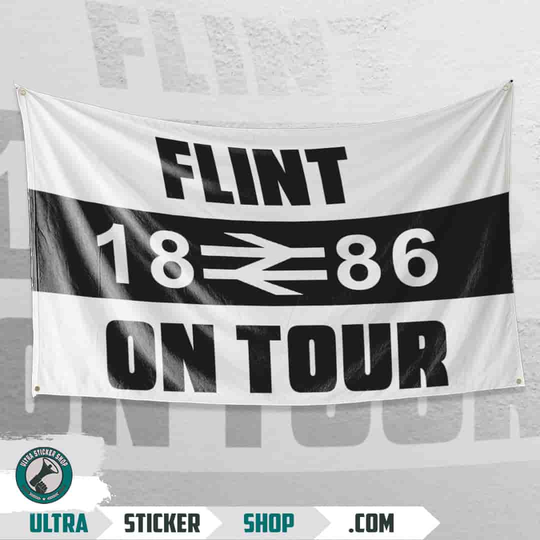 Flint 1886 on tour Flag