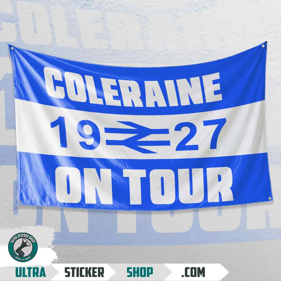 Coleraine 1927 on tour Flag