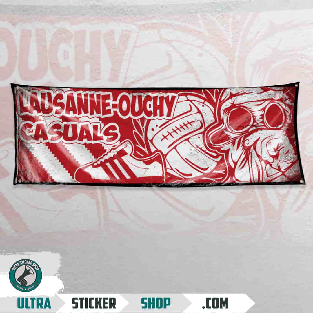 Lausanne-Ouchy casuals Flag