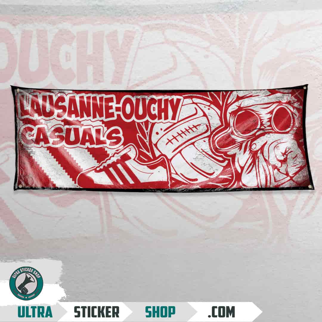 Lausanne-Ouchy casuals Flag