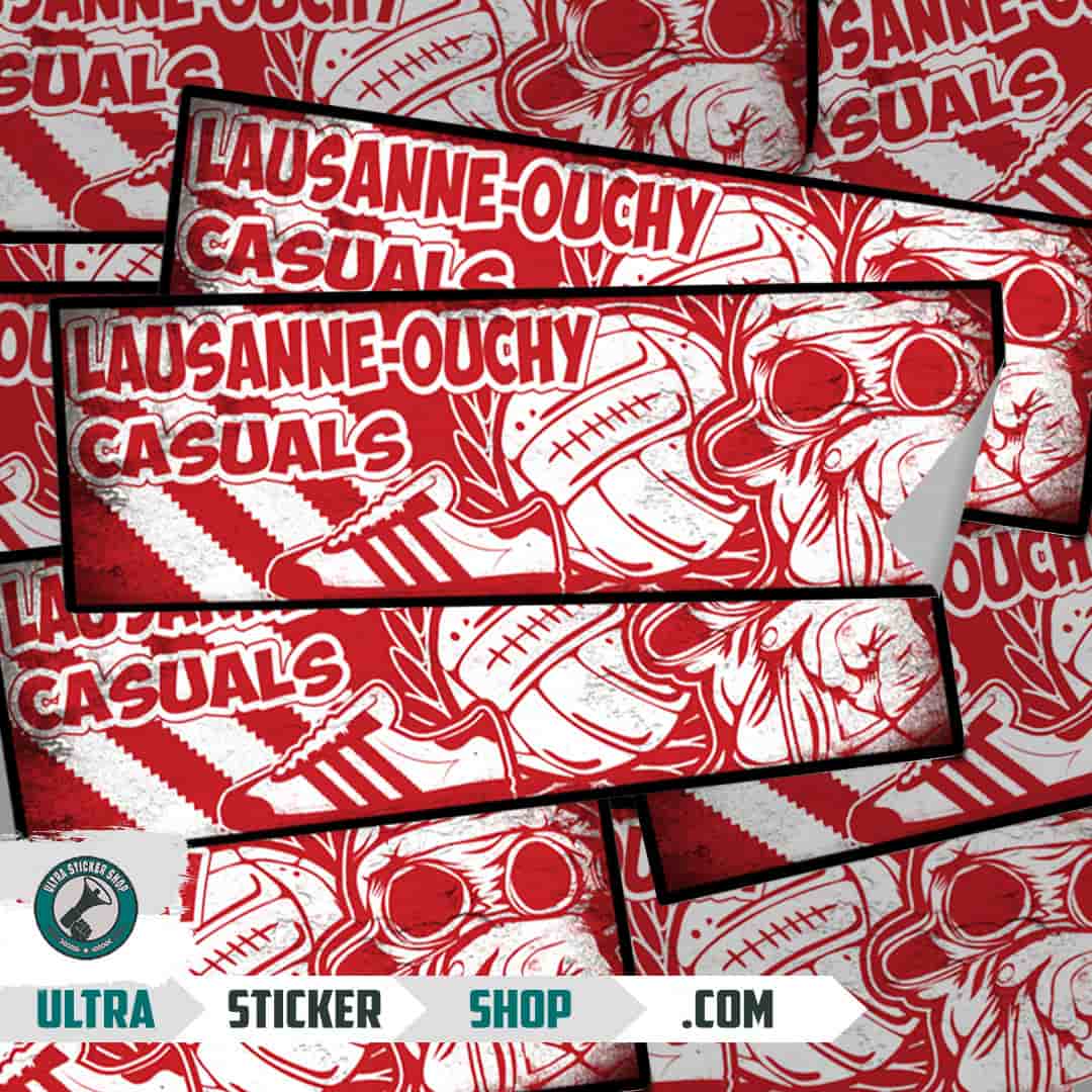 Lausanne-Ouchy casuals Stickers