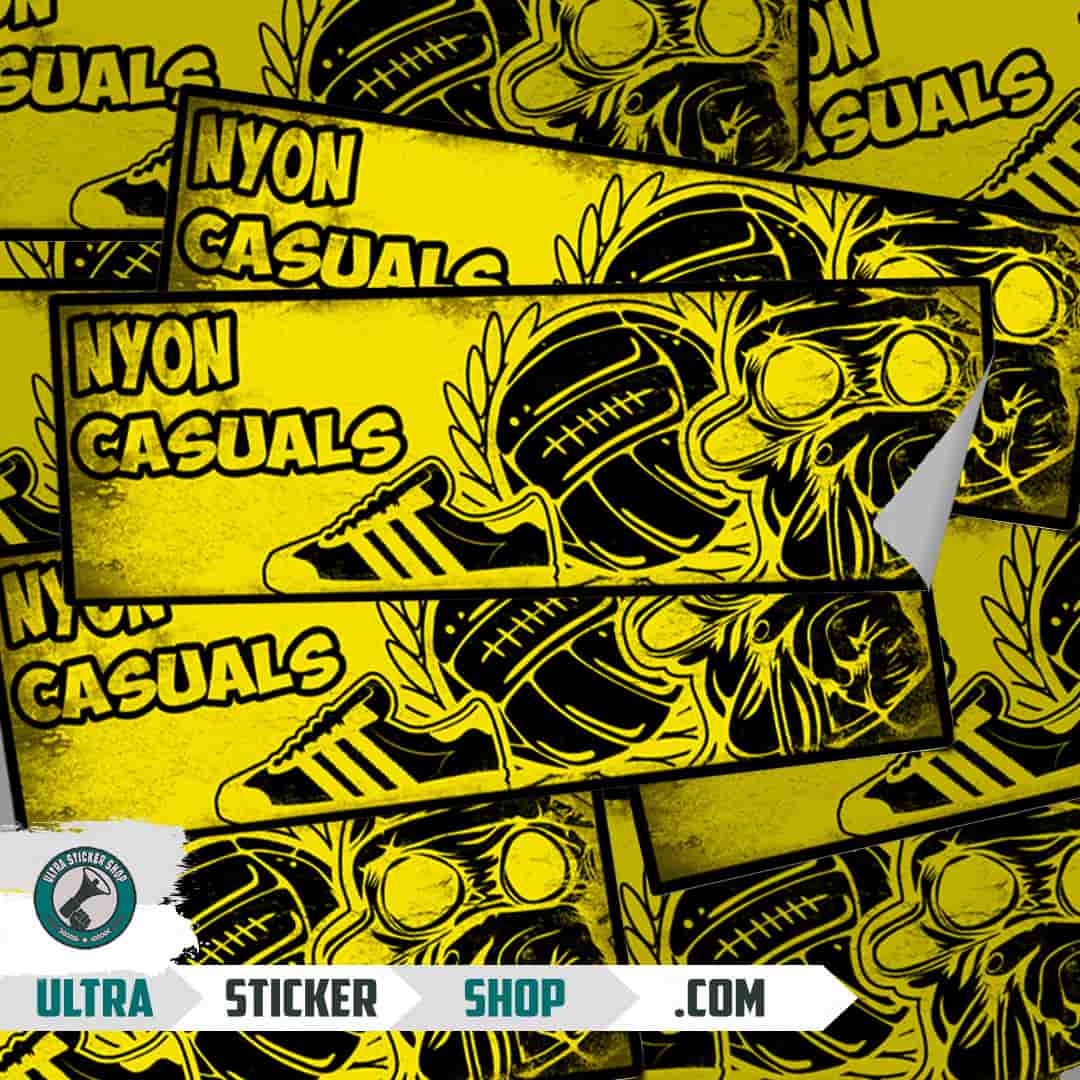 Nyon casuals Stickers