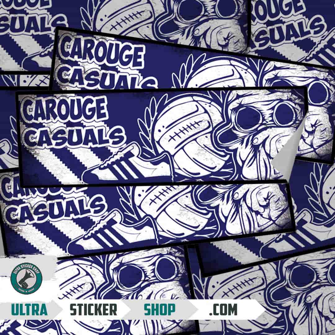 Carouge casuals Stickers