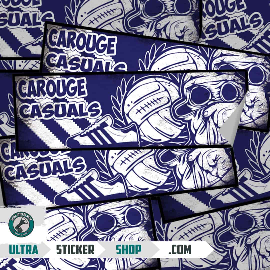 Carouge casuals Stickers
