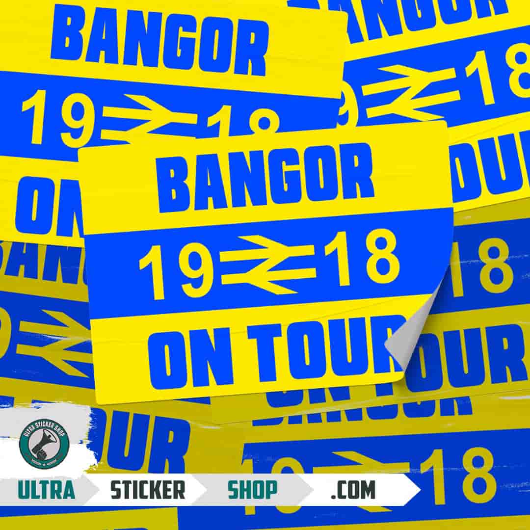 Bangor 1918 on tour Stickers