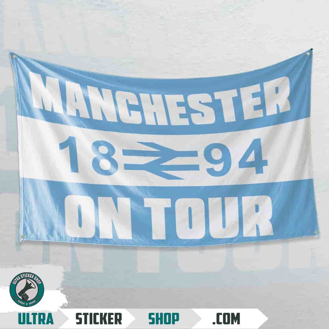 Manchester 1894 on tour Flag