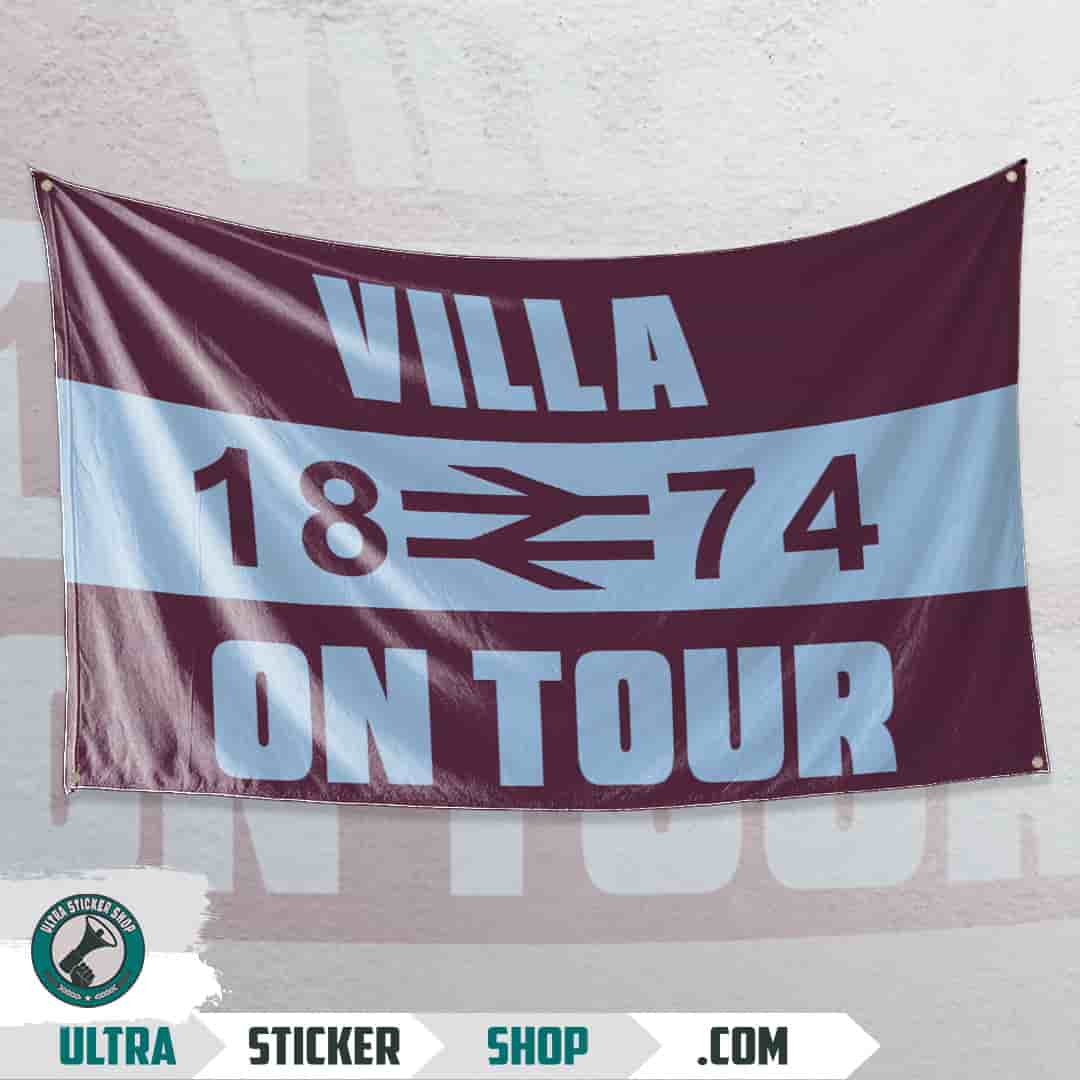 Villa 1874 on tour Flag
