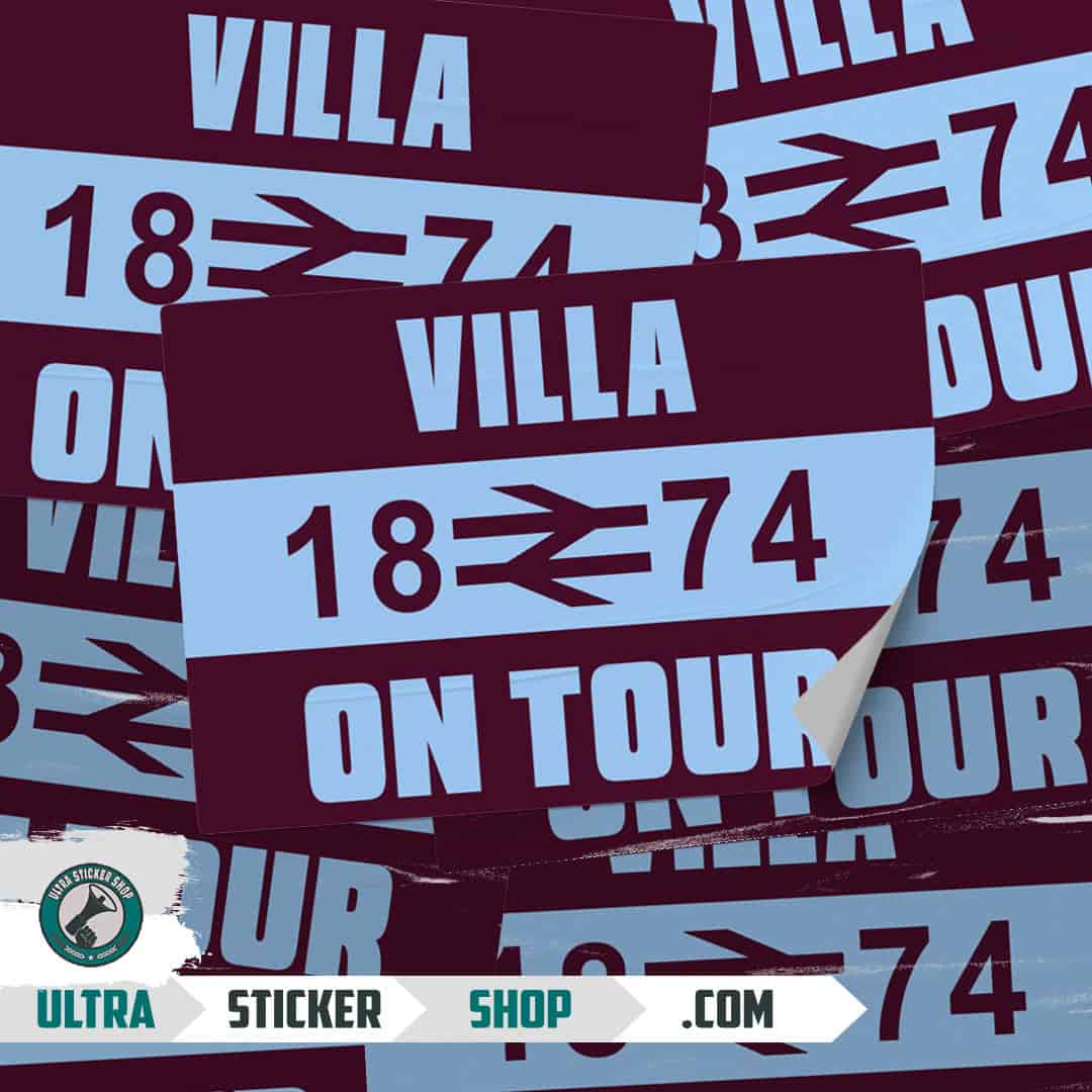 Villa 1874 on tour Stickers