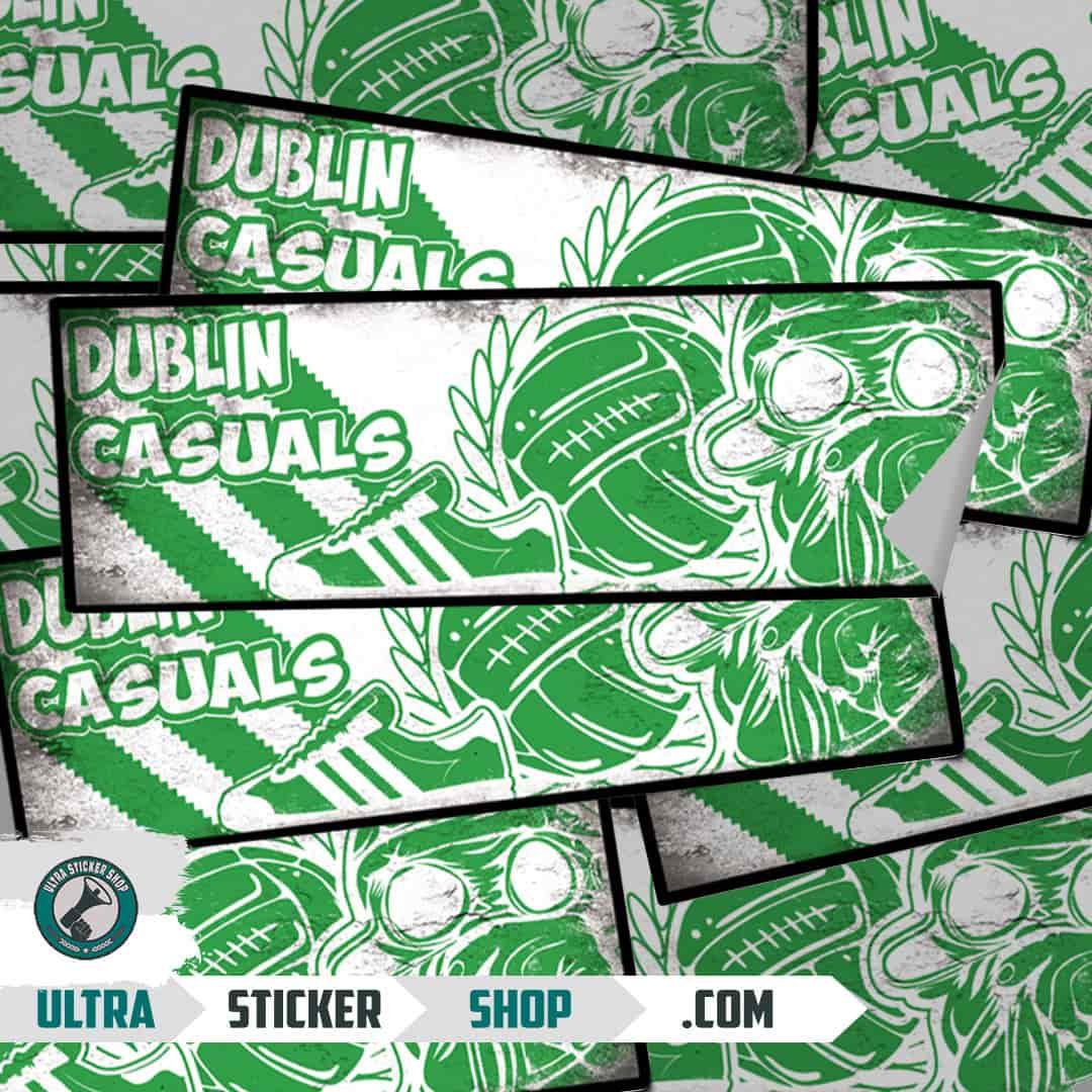 Dublin casuals Stickers