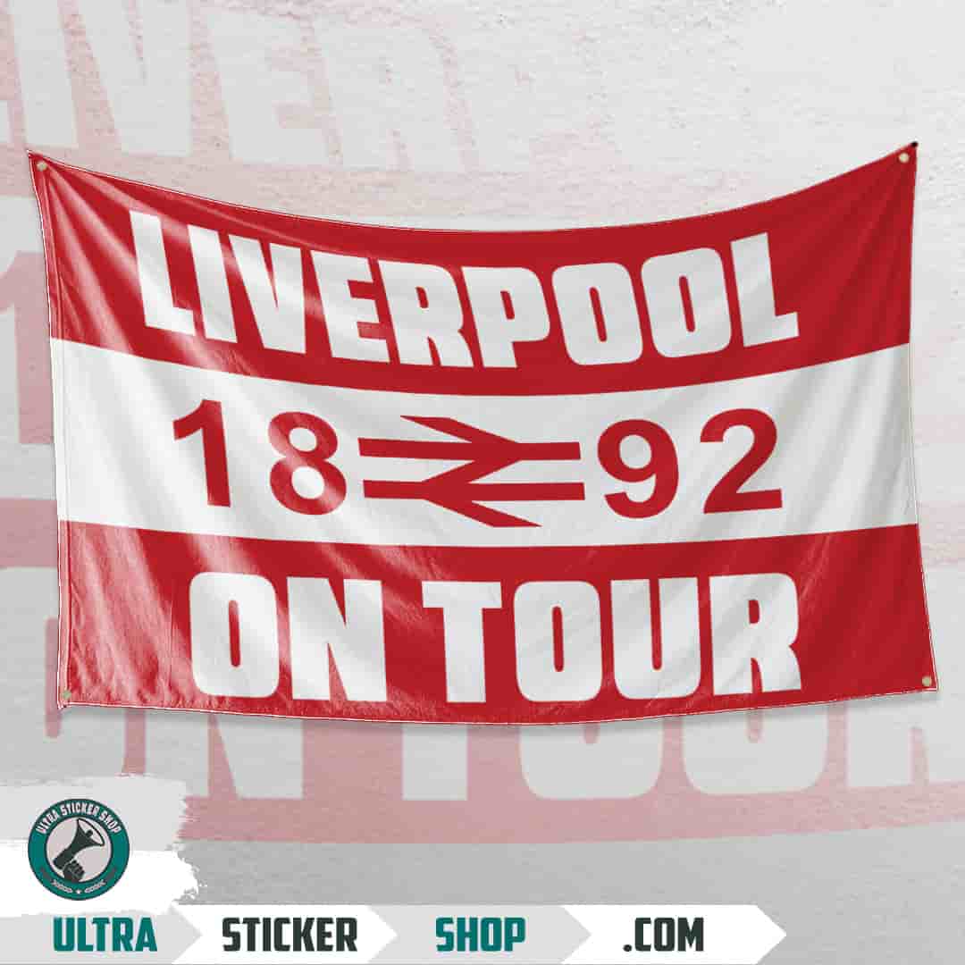 Liverpool 1892 on tour Flag