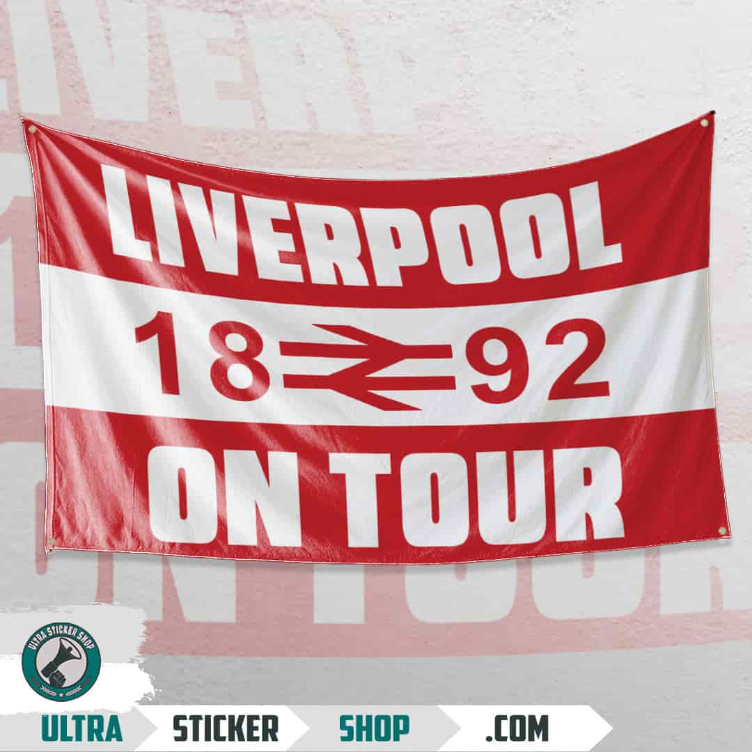 Liverpool 1892 on tour Flag