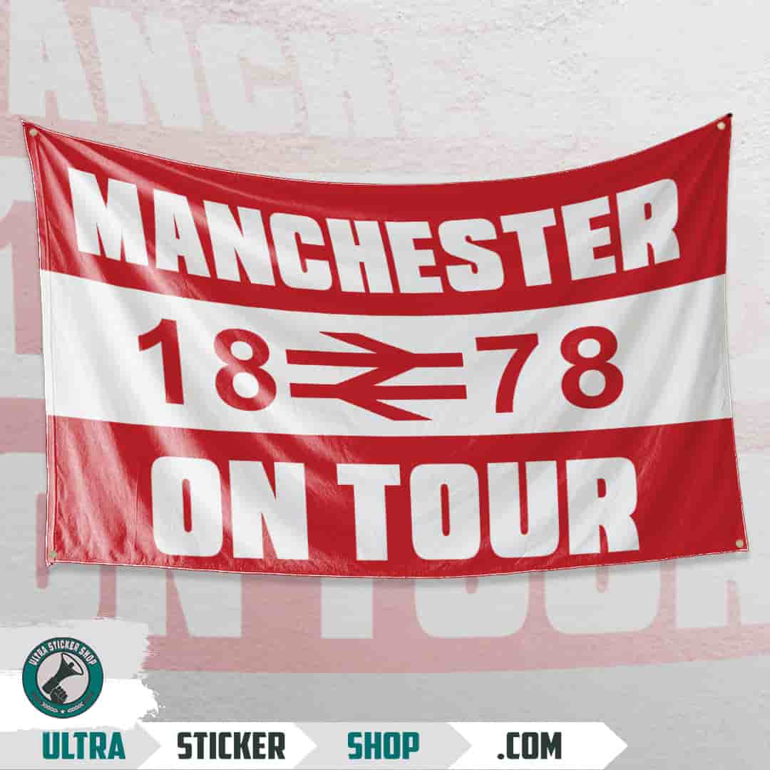 Manchester 1878 on tour Flag
