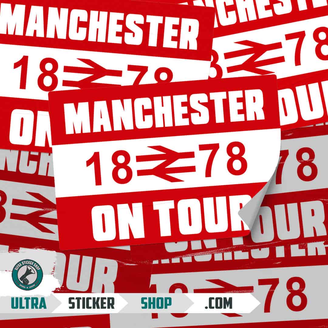 Manchester 1878 on tour Stickers