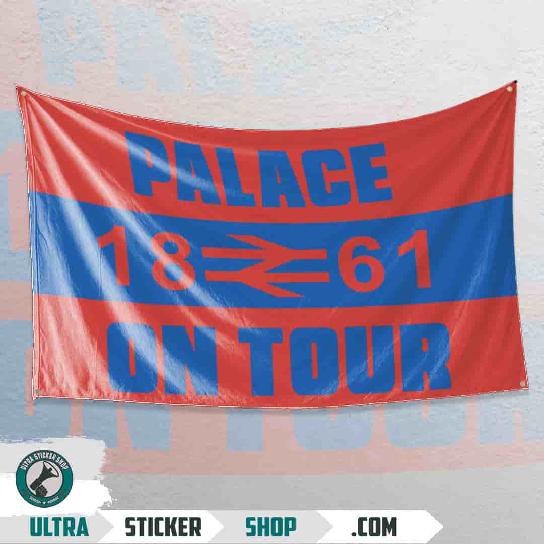 Palace 1861 on tour Flag