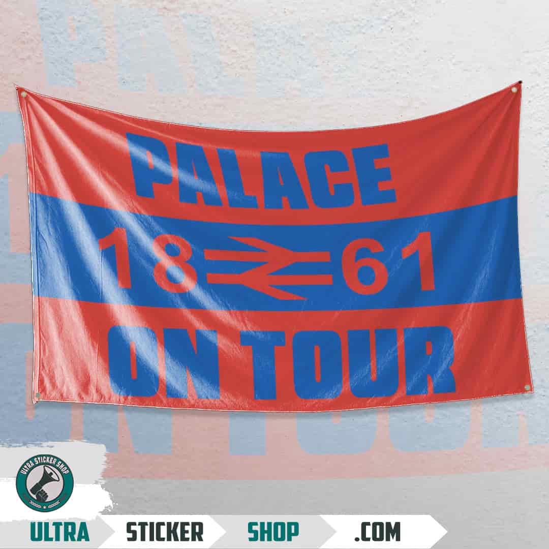 Palace 1861 on tour Flag