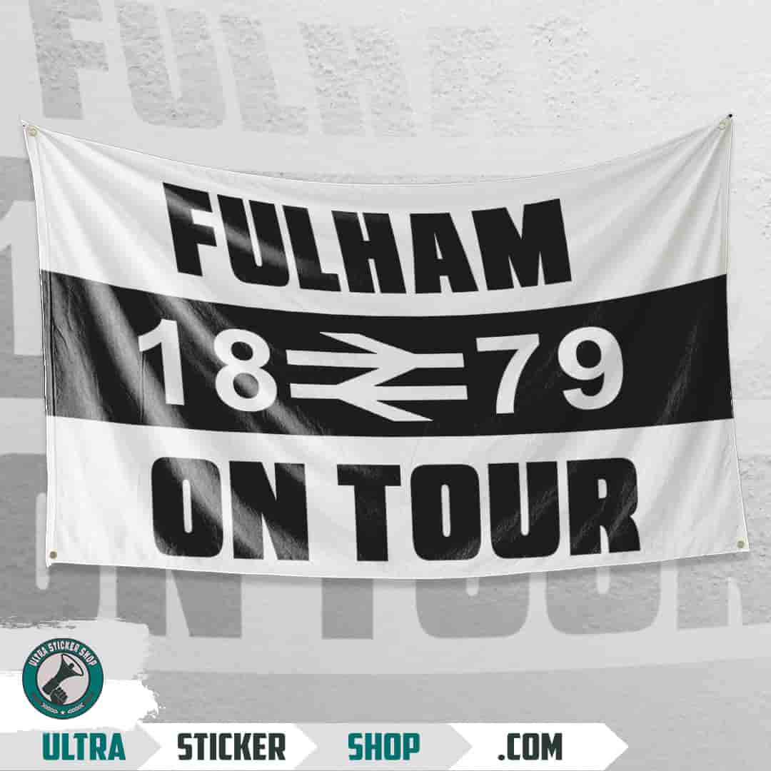 Fulham 1879 on tour Flag