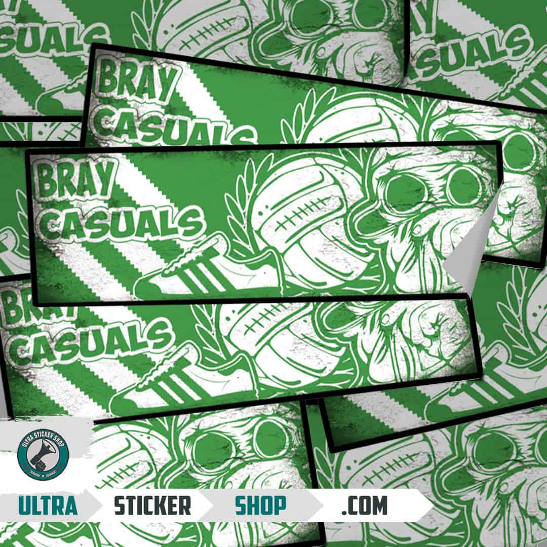 Bray casuals Stickers