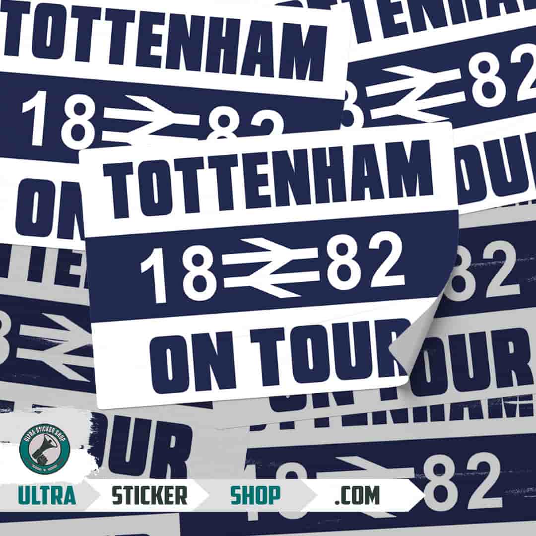 Tottenham 1882 on tour Stickers