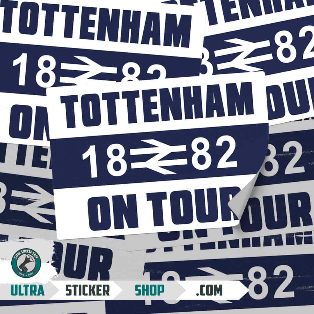 Tottenham 1882 on tour Stickers