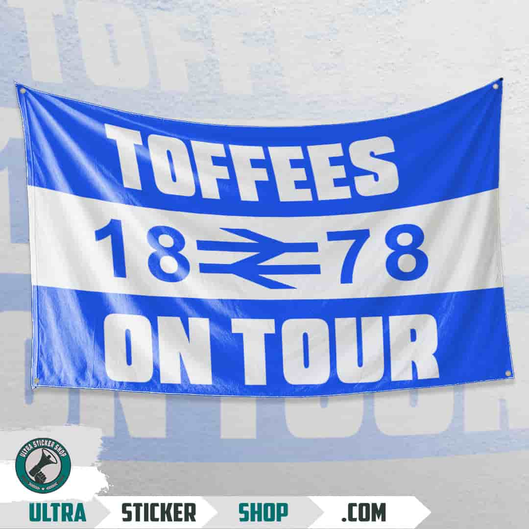 Toffees 1878 on tour Flag