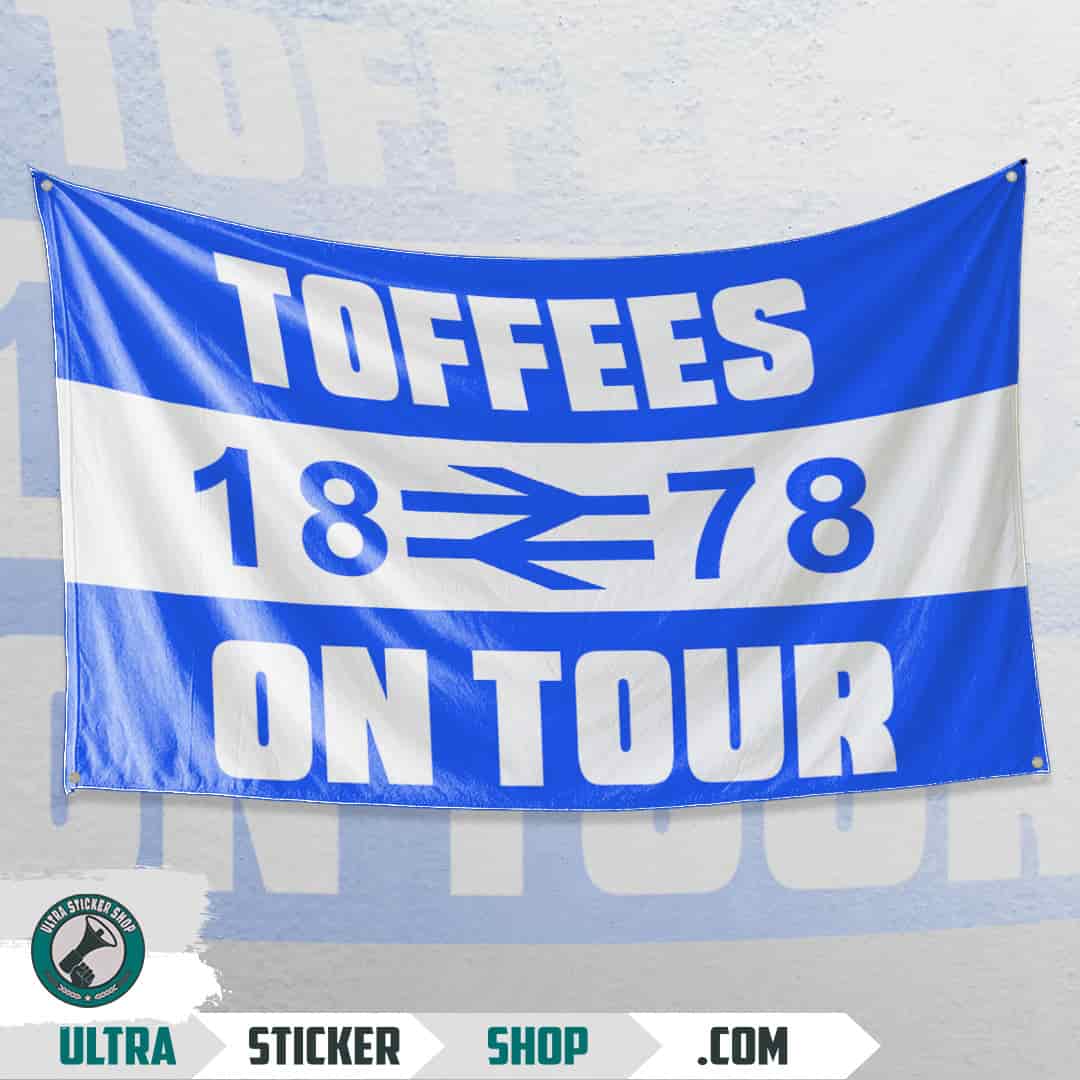 Toffees 1878 on tour Flag