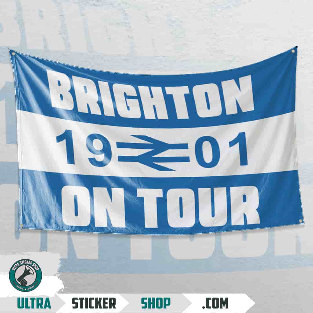 Brighton 1901 on tour Flag