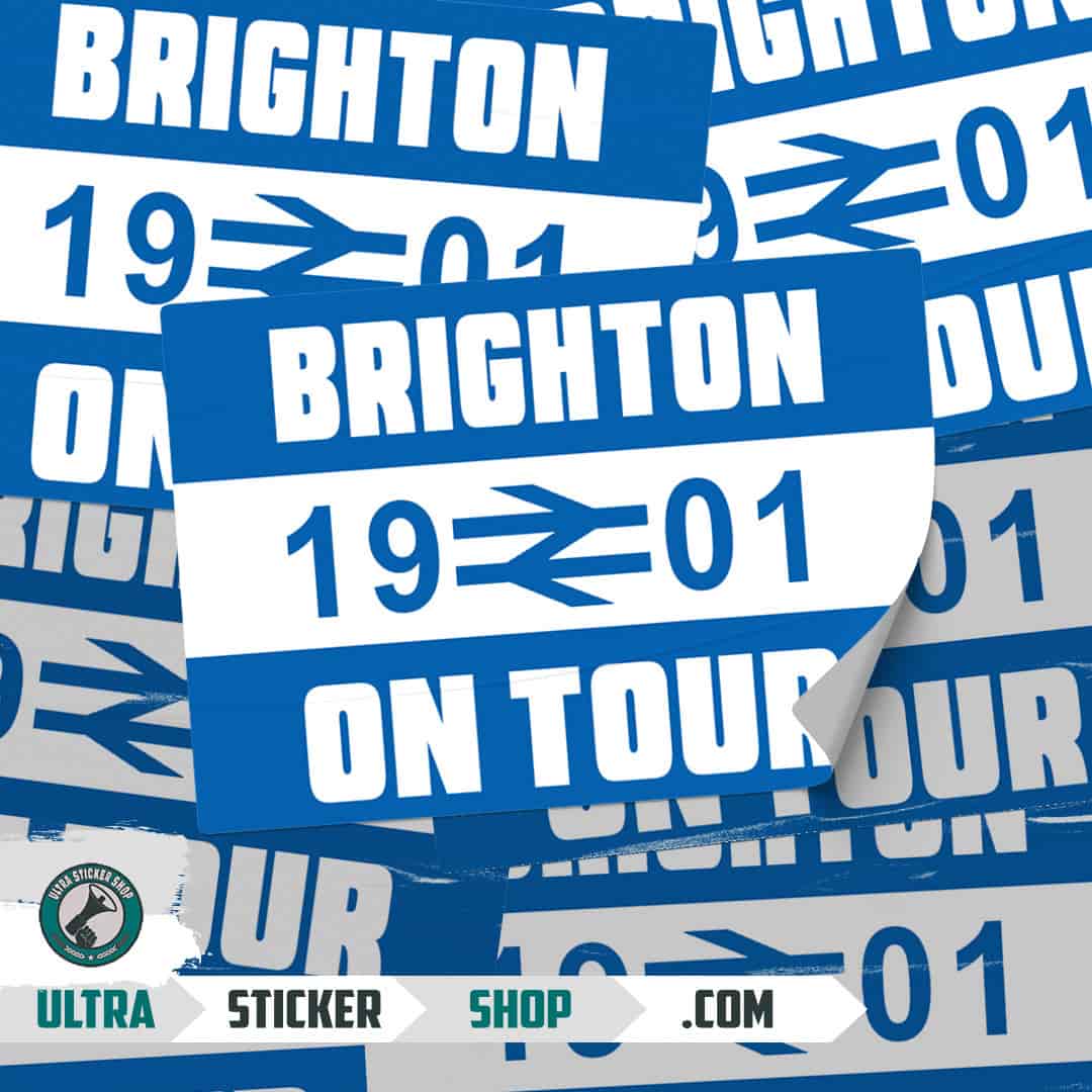 Brighton 1901 on tour Stickers