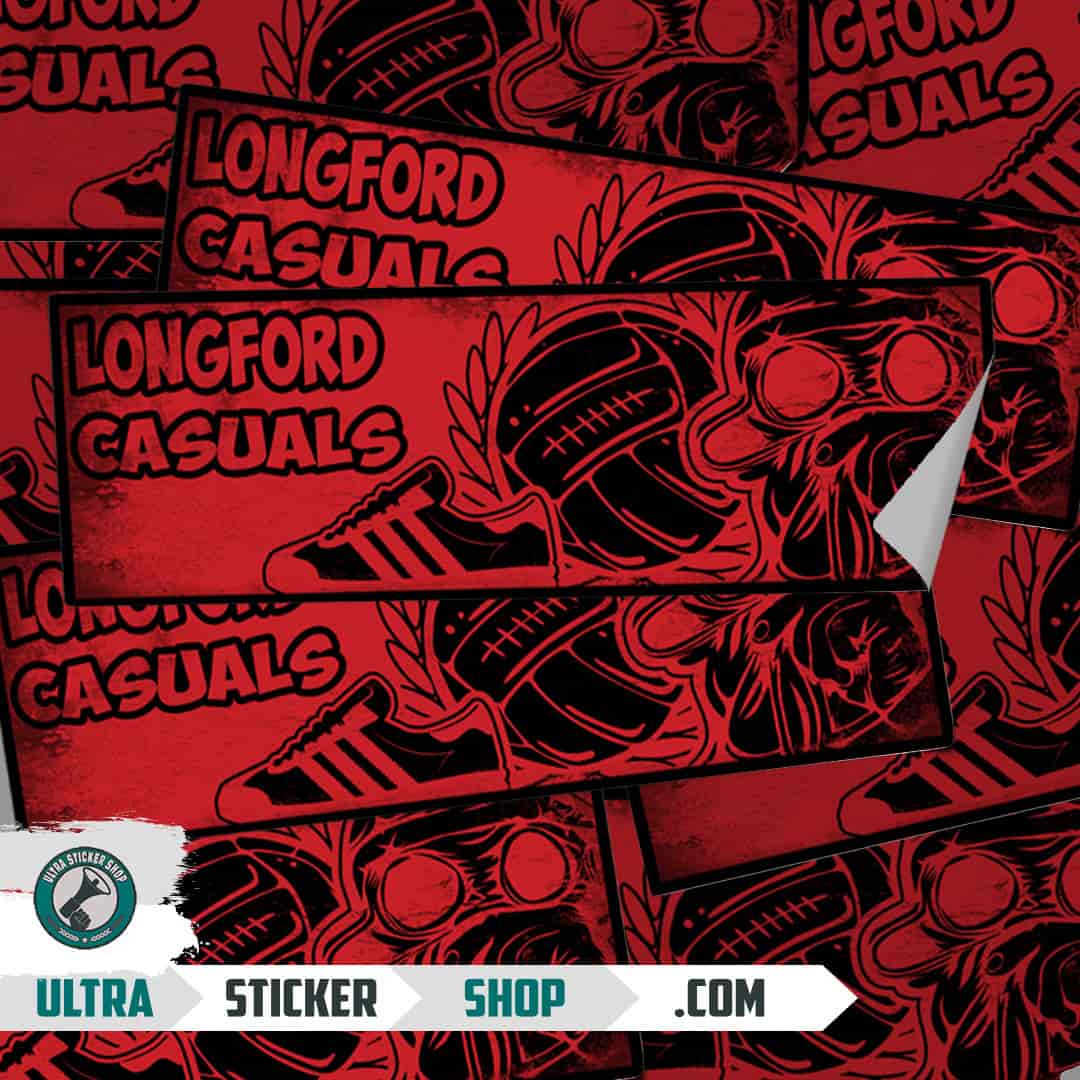 Longford casuals Stickers