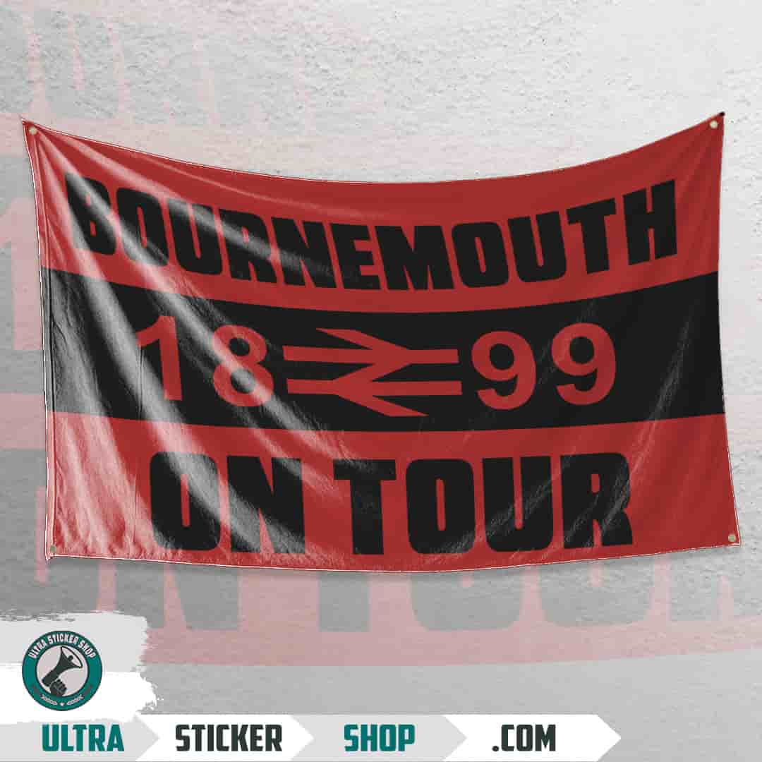 Bournemouth 1899 on tour Flag