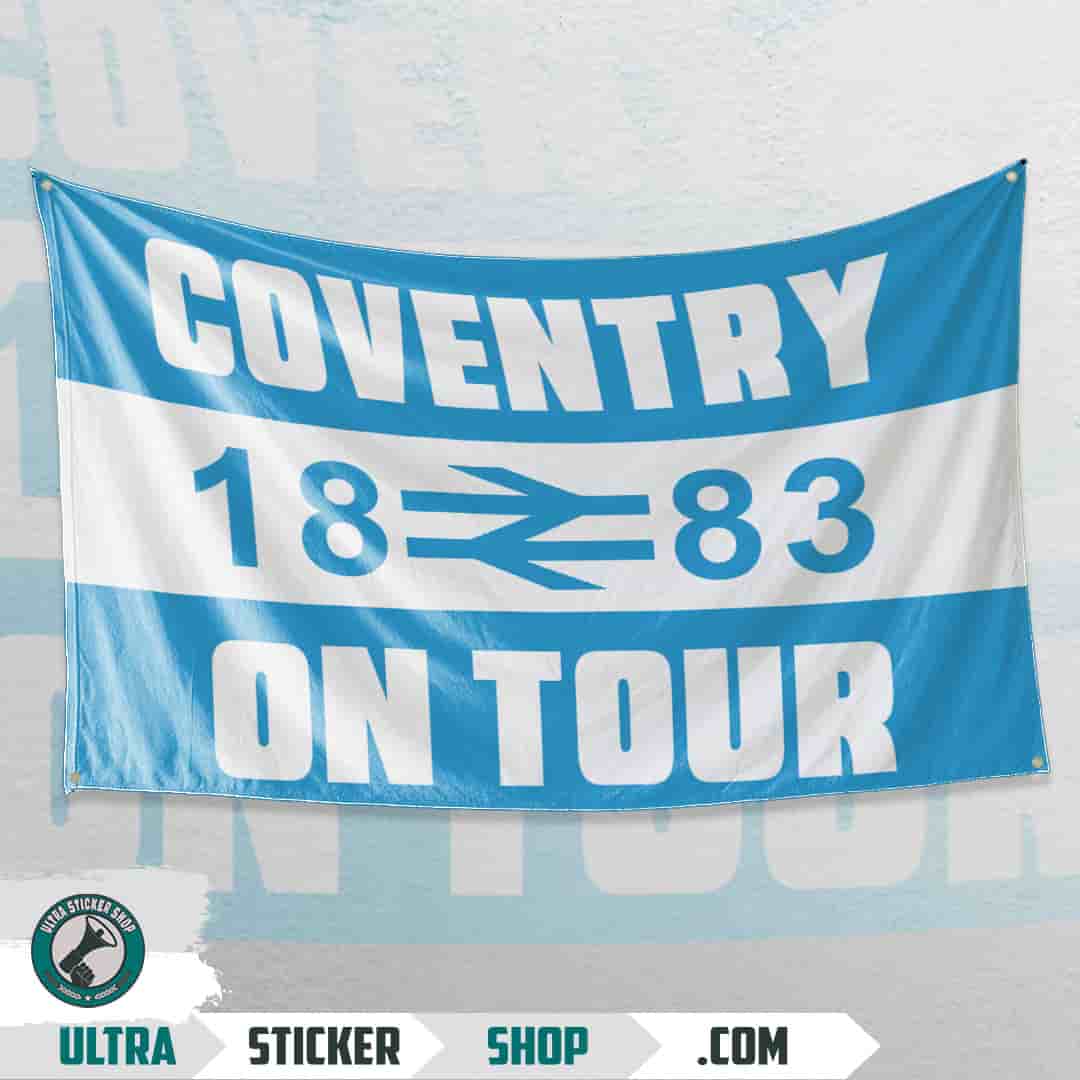 Coventry 1883 on tour Flag
