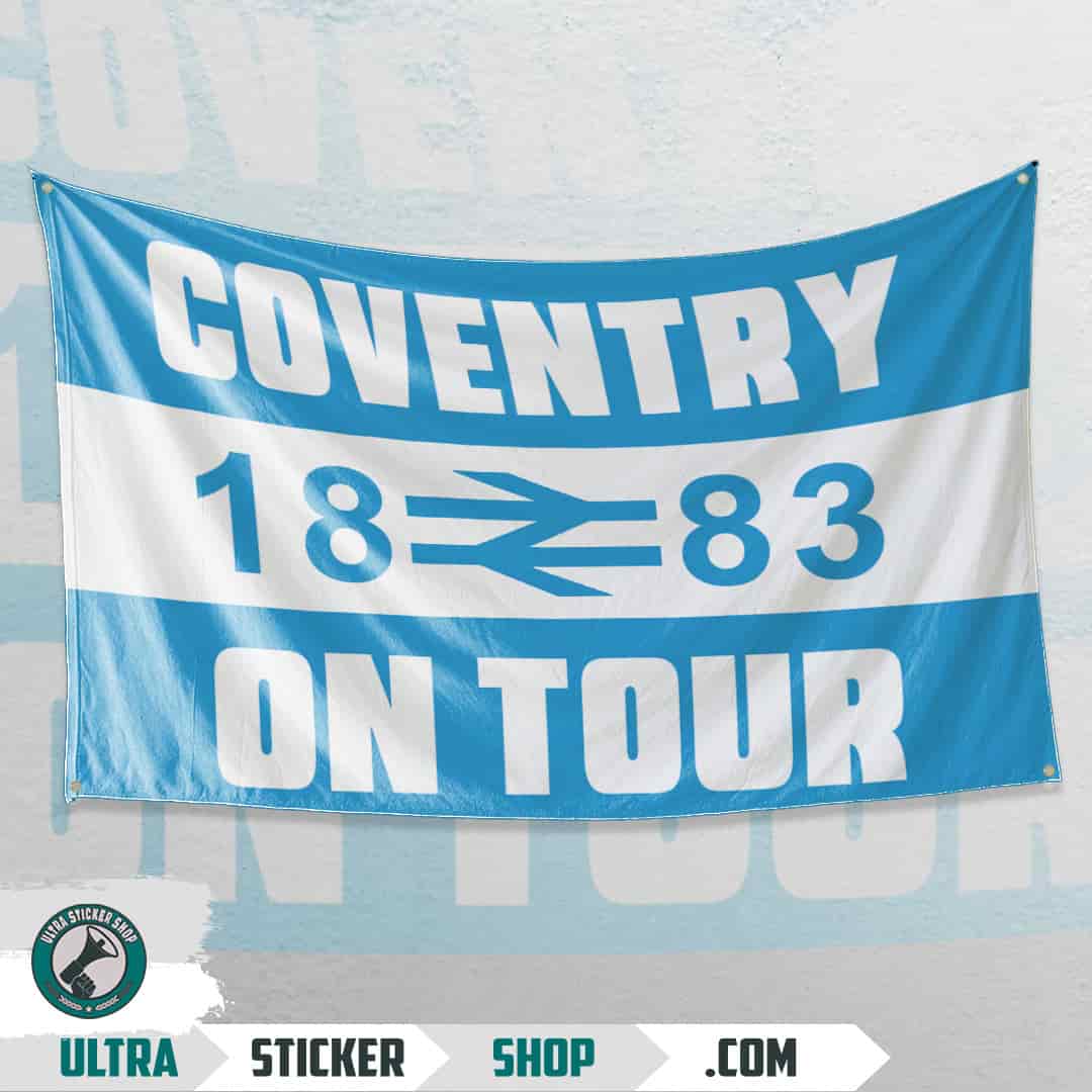 Coventry 1883 on tour Flag