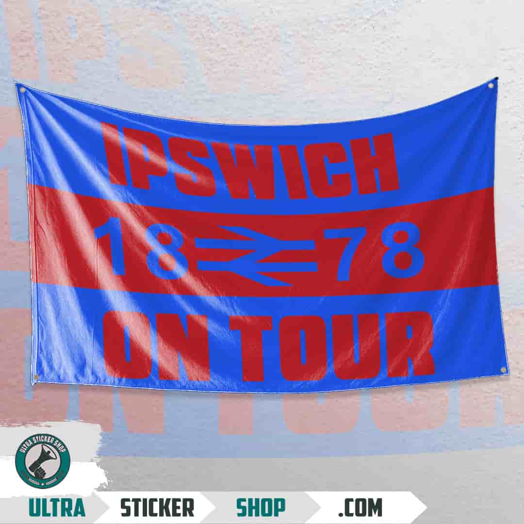 Ipswich 1878 on tour Flag